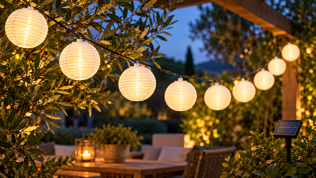 Solar lampionnen voor buiten met led verlichting