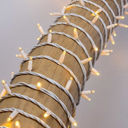Kerstverlichting koppelbaar wit snoer buiten kwaliteit - 10 meter