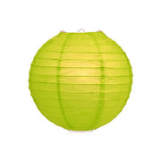 Lichtgroene lampion rijstpapier 20 cm