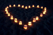 Candle bag blanco Neutraal - 10 grote kaarsenzakken