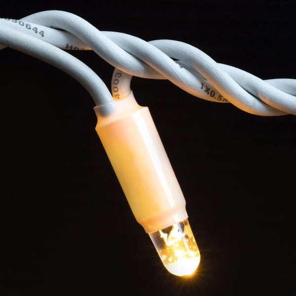 Kerstverlichting koppelbaar wit snoer buiten kwaliteit - 10 meter