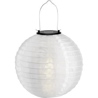 Witte solar lampion voor buiten 30 cm - Zonne-energie