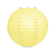 Lampionnenpakket 60 stuks - Geel en wit