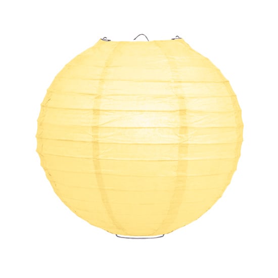Crème lampion rijstpapier 35 cm