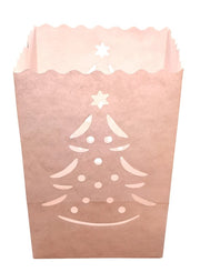 Candlebag Kerstboom - 10 kleine kaarsenzakjes