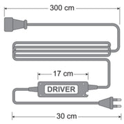 Dimmer met afstandsbediening - 500 Watt