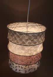 Lokta papieren hanglamp Lagos