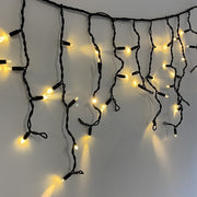 Ijspegel kerstverlichting met knipperfunctie