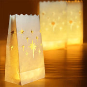 Candle bag Kristal Star - 10 grote kaarsenzakken