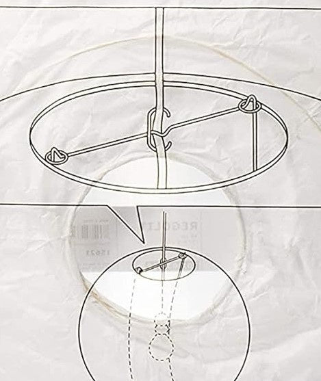 Lampensnoer met fitting en plafondkapje