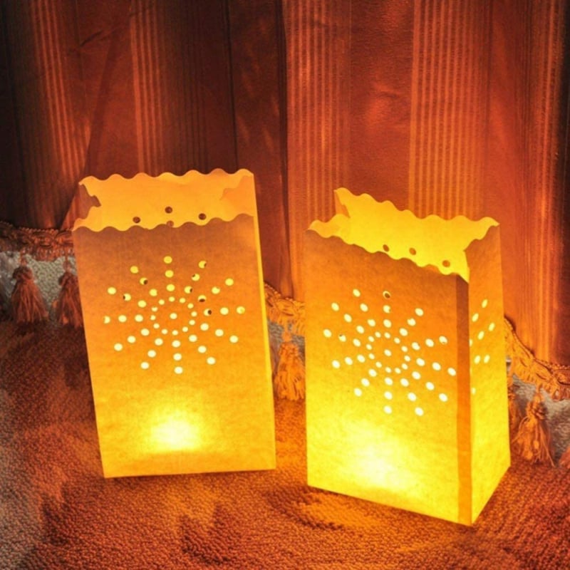 Candle bag Fireworks - 10 grote kaarsenzakken