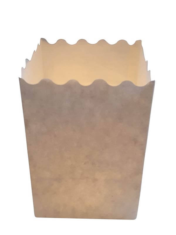 Candlebag Blanco midi - 10 kleine kaarsenzakjes
