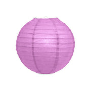 Lila lampion rijstpapier 20 cm
