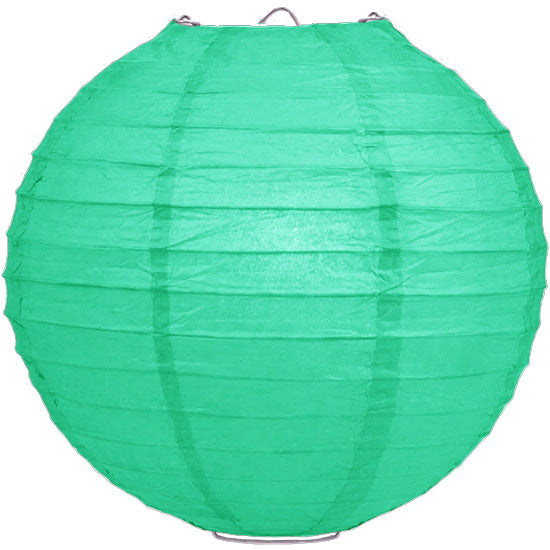 Mintgroene buitenlampion - 25 cm - weerbestendig nylon