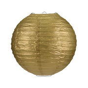 Gouden lampion rijstpapier 35 cm
