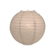 Warm grijze lampion rijstpapier 20 cm