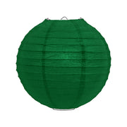 Lampionnen pakket 18 stuks - Groene en witte papieren lampionnen