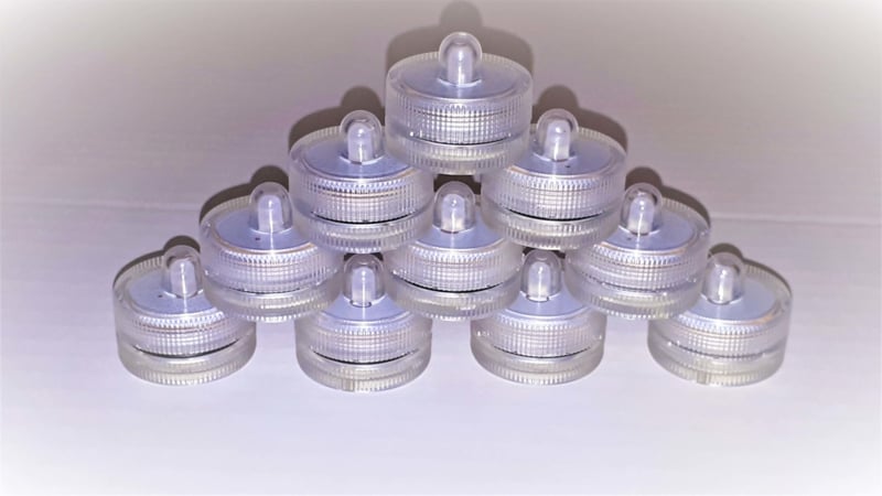 Led waxinelichtjes warm wit 10 stuks