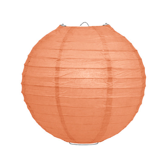 Perzik lampion rijstpapier 35 cm