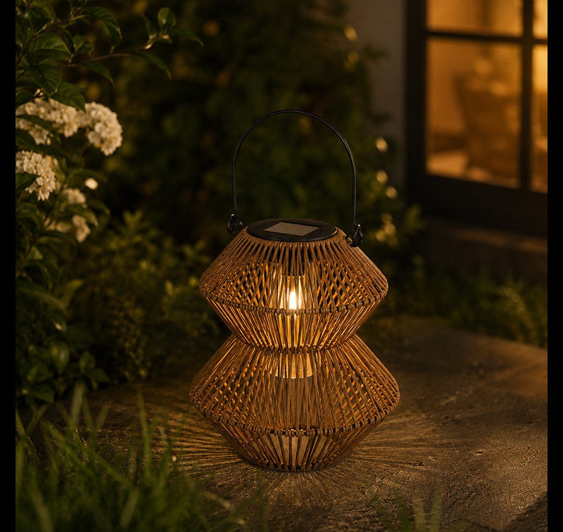 Rotan lantaarn voor buiten Decostar