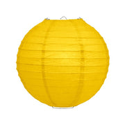 Lampionnenpakket 60 stuks - Geel en wit