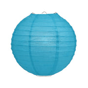 Lampionnenpakket 18 stuks - Blauwe en Witte papieren lampionnen