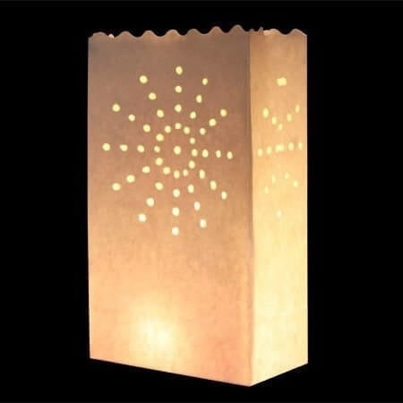 Candle bag Fireworks - 10 grote kaarsenzakken