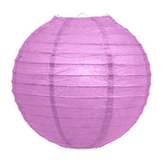 25x lila papieren lampionnen van 50 cm