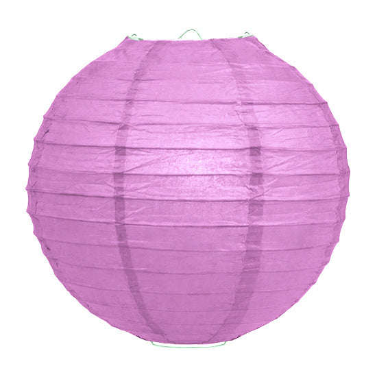 25x lila papieren lampionnen van 50 cm