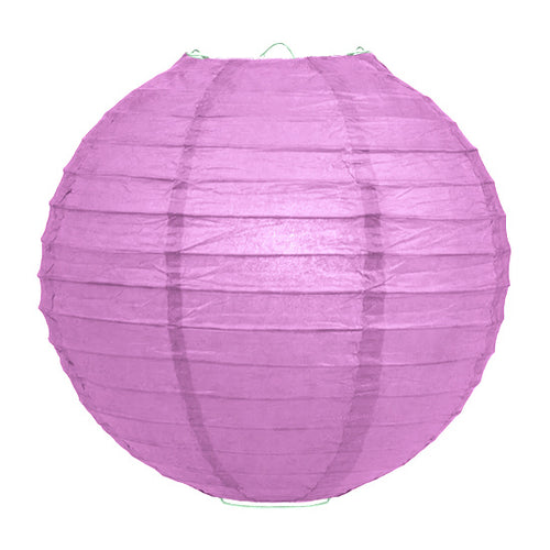 25x lila papieren lampionnen van 50 cm