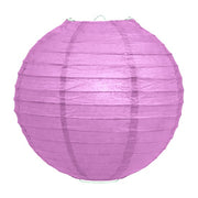 Lila lampion rijstpapier 50 cm