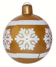 Grote kerstbal goud 60 cm - Sneeuwvlok