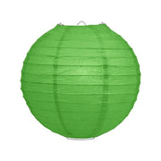 Groene lampion rijstpapier 35 cm