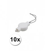 Lampion led lampje warm wit - 10 stuks
