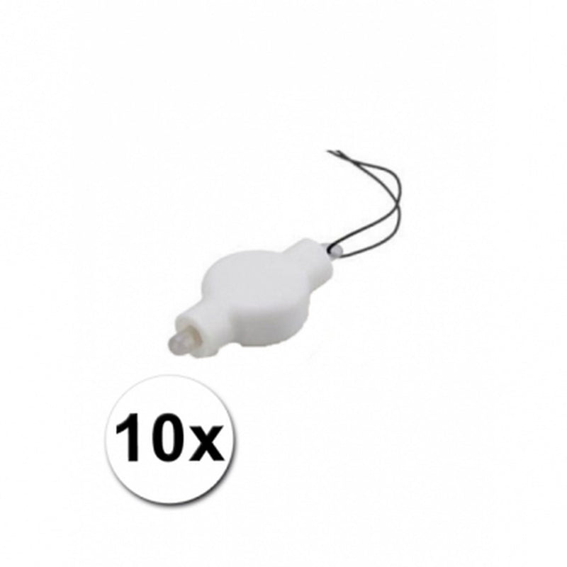 Lampion led lampje warm wit - 10 stuks