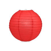 Rode lampion rijstpapier 20 cm