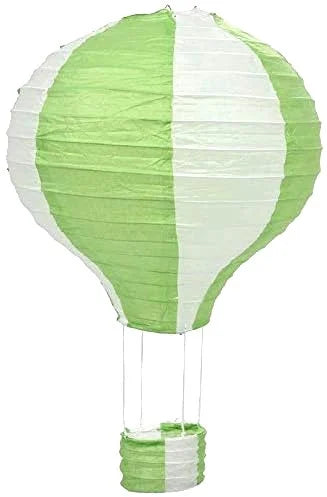 Lampion luchtballon groen - 30 cm