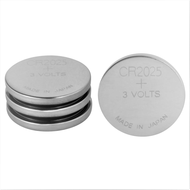 Reserve batterijen afstandsbediening CR2025 - 4 stuks
