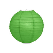 Groene lampion rijstpapier 20 cm
