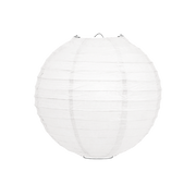 Witte lampion rijstpapier