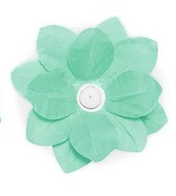 Groene lotusbloem papier - 30 cm